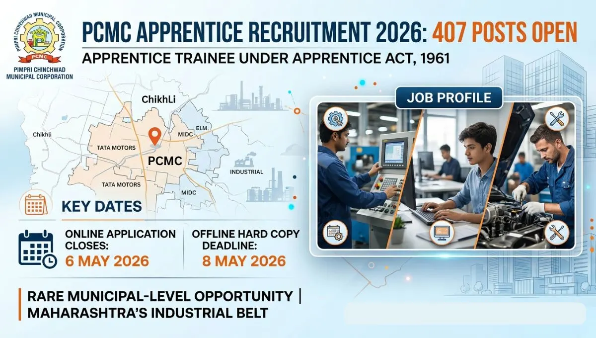 PCMC Apprentice Recruitment 2026