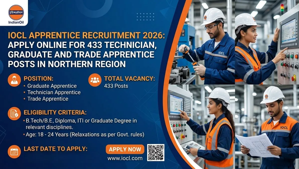 IOCL Apprentice Recruitment 2026