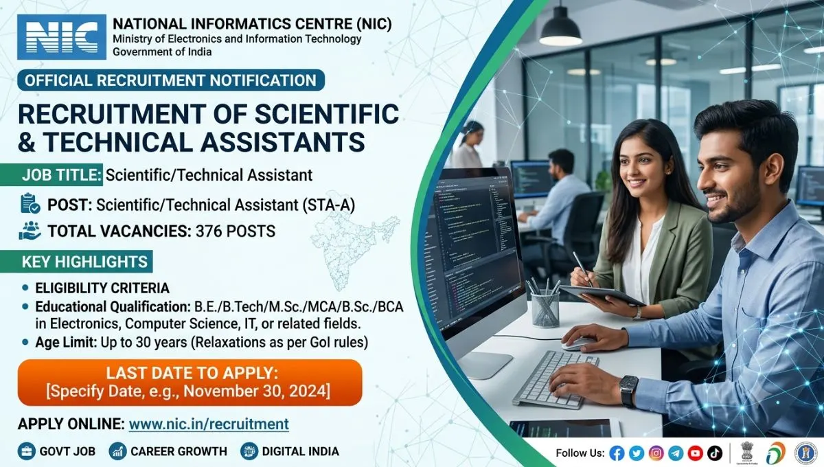 NIC Recruitment 2026