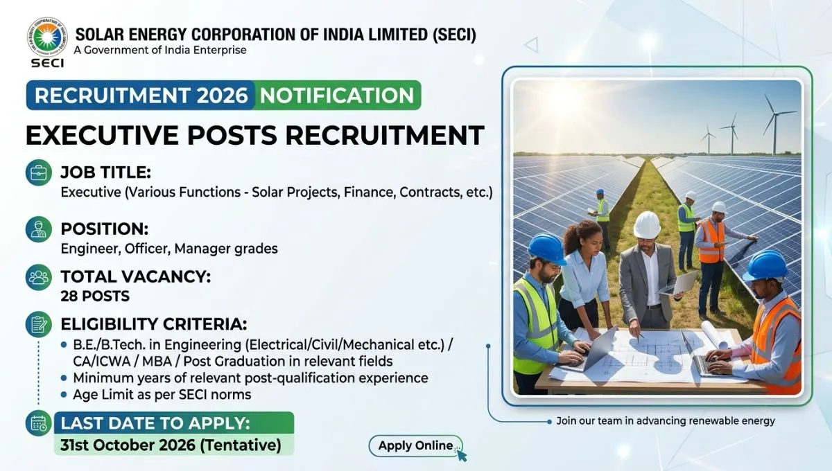 SECI Recruitment 2026