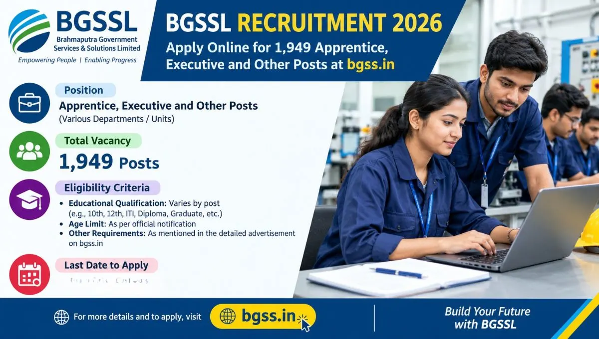BGSSL Recruitment 2026