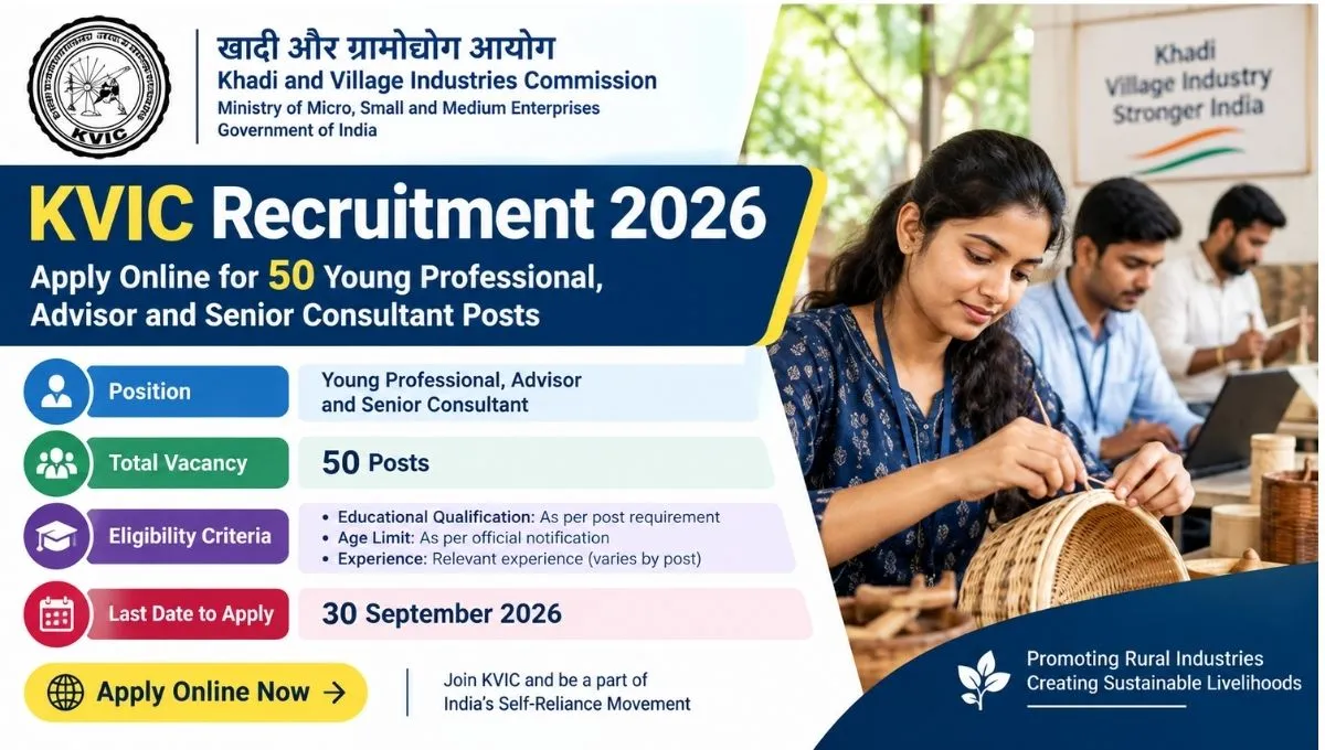 KVIC Recruitment 2026