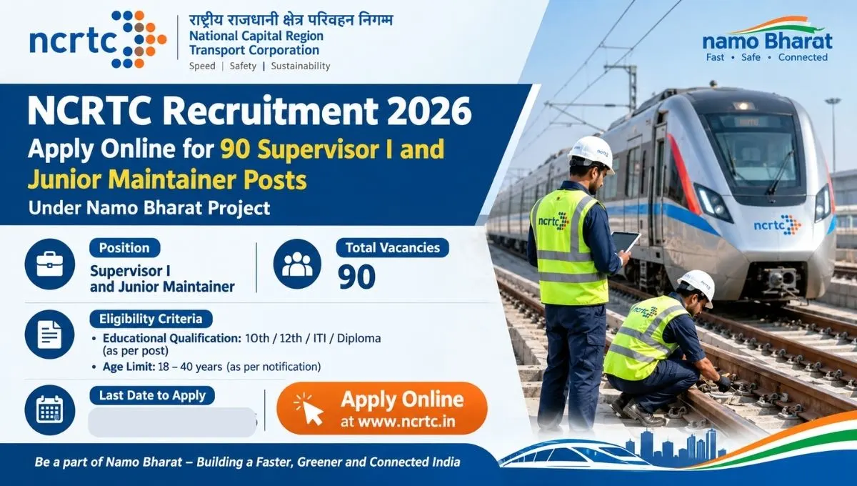 NCRTC Recruitment 2026