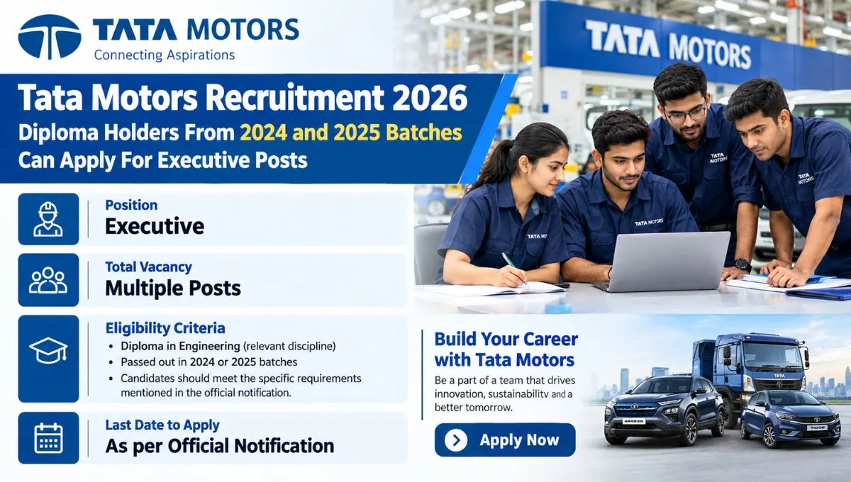 Tata Motors Recruitment 2026