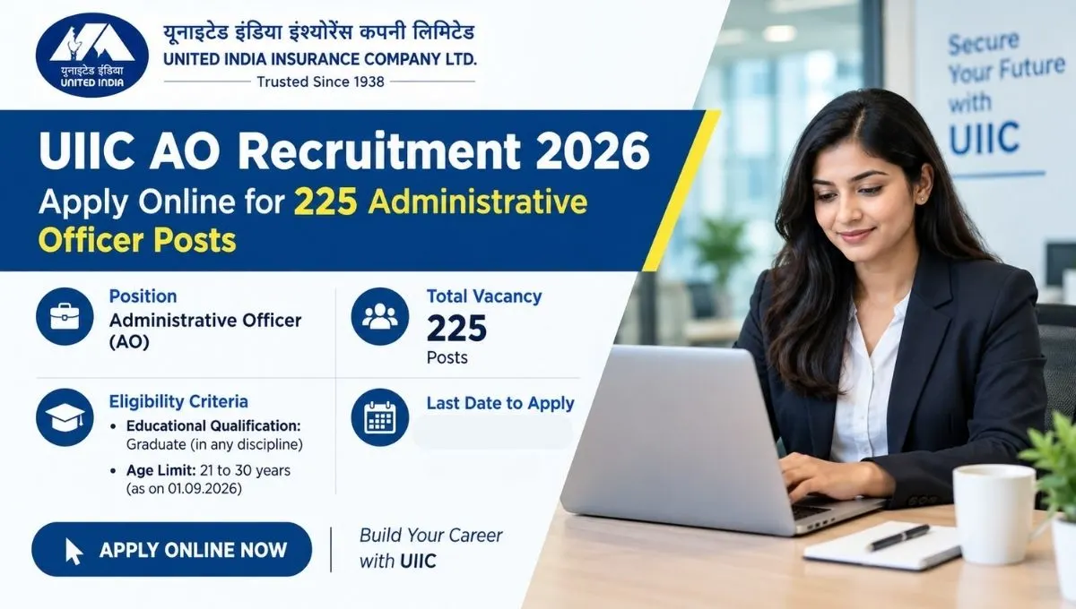 UIIC AO Recruitment 2026