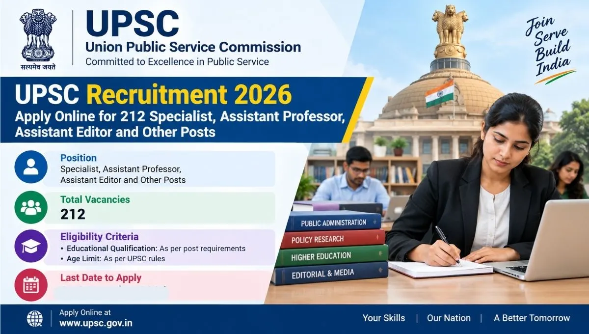UPSC Recruitment 2026
