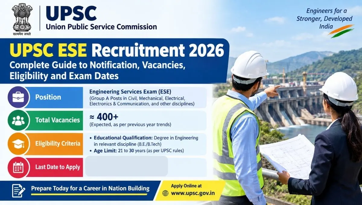 UPSC Section Officers and Stenographers LDCE Recruitment 2026